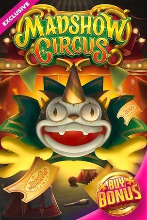 Circus clown with glowing hat